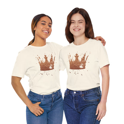 Golden Crown T-Shirt — Vintage Royalty Graphic Tee