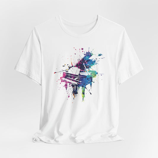 Play me to the Moon T‑Shirt — Colorful Music Lover Tee